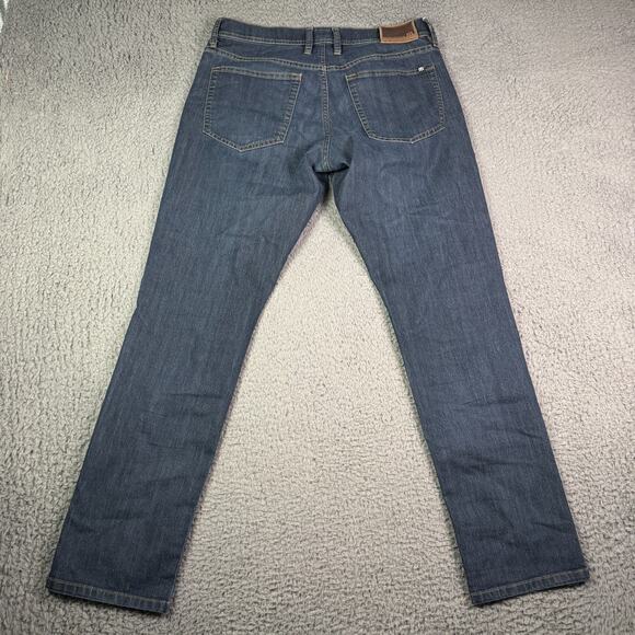 Travis Mathew Legacy Featherweight Jeans Mens 30x32 Blue Denim 1MAA190 - Picture 5 of 9